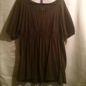 Brown Sonoma Life + Style XL blouse